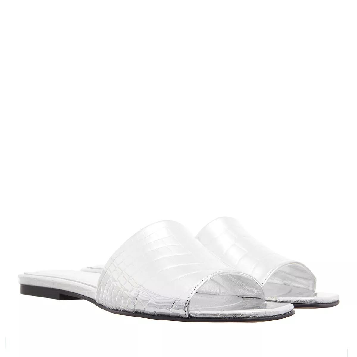 TORAL Komfort Sandalen silber Slide