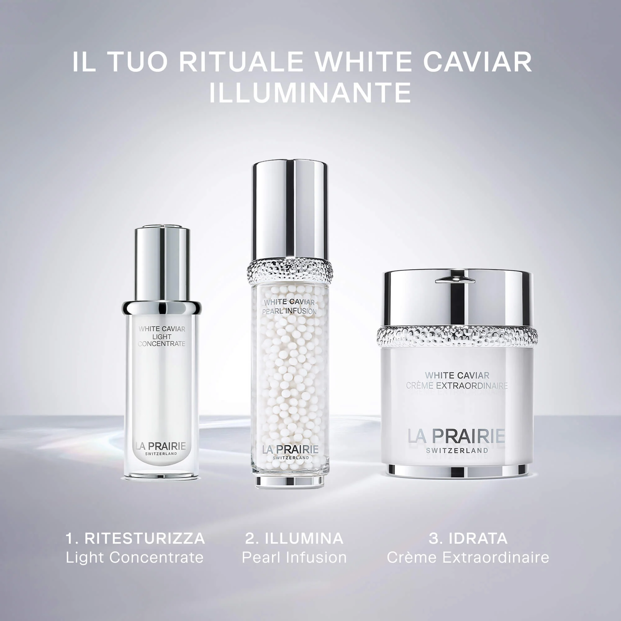 Concentrado Iluminador de Caviar Blanco - Gel Facial Iluminador, Gel Facial Antiimperfecciones