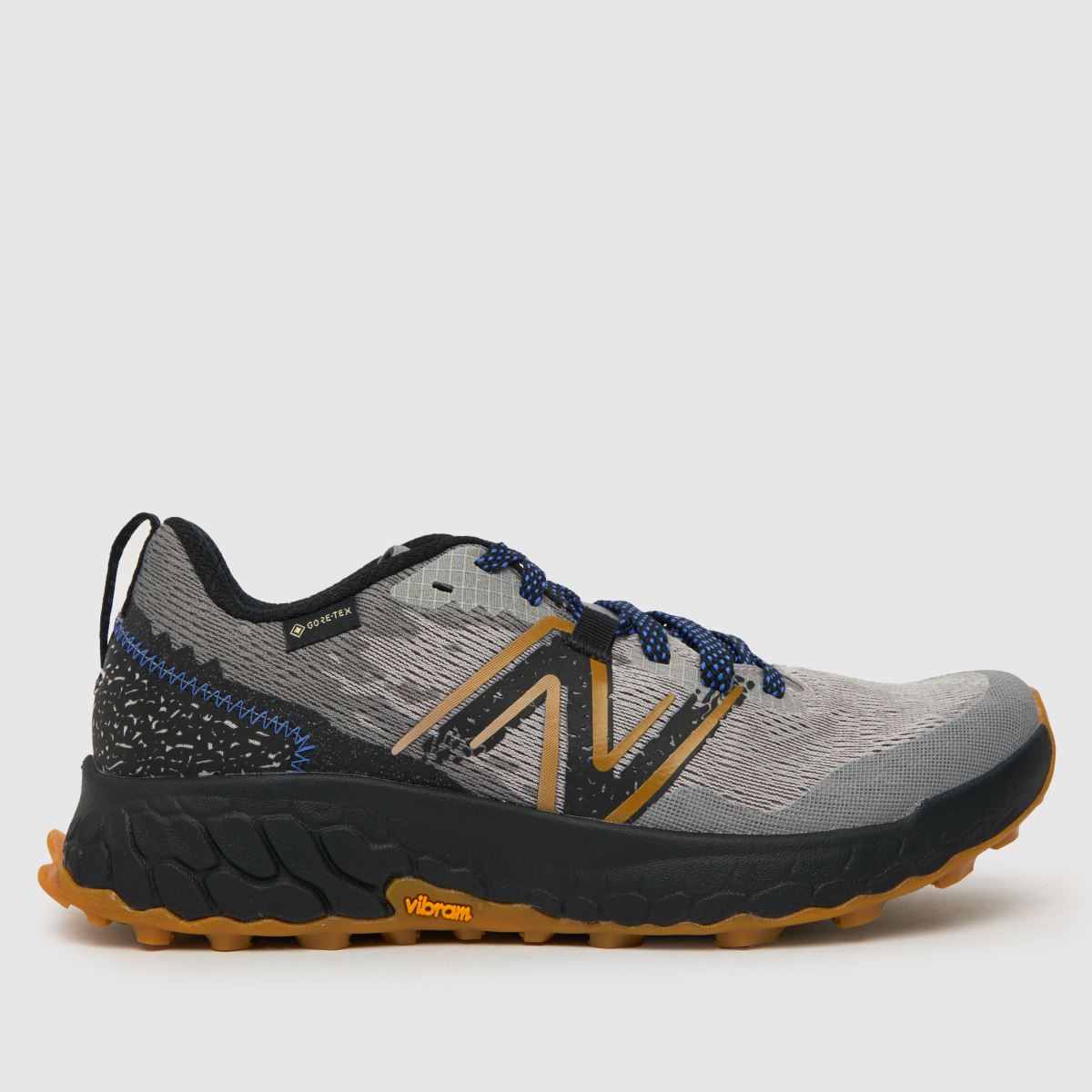 New Balance – Fresh Foam x Hierro V7 GTX – Grå och svarta träningsskor