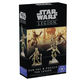 Star Wars Legion: Sun Fac & Poggle the Lesser Commander Expansion (EN)
