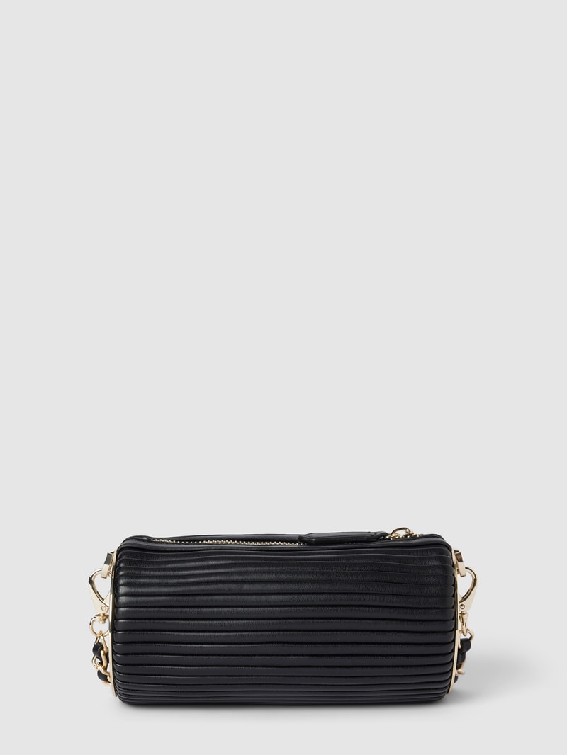 Crossbody Bag mit Strukturmuster Modell 'FROZEN' in schwarz