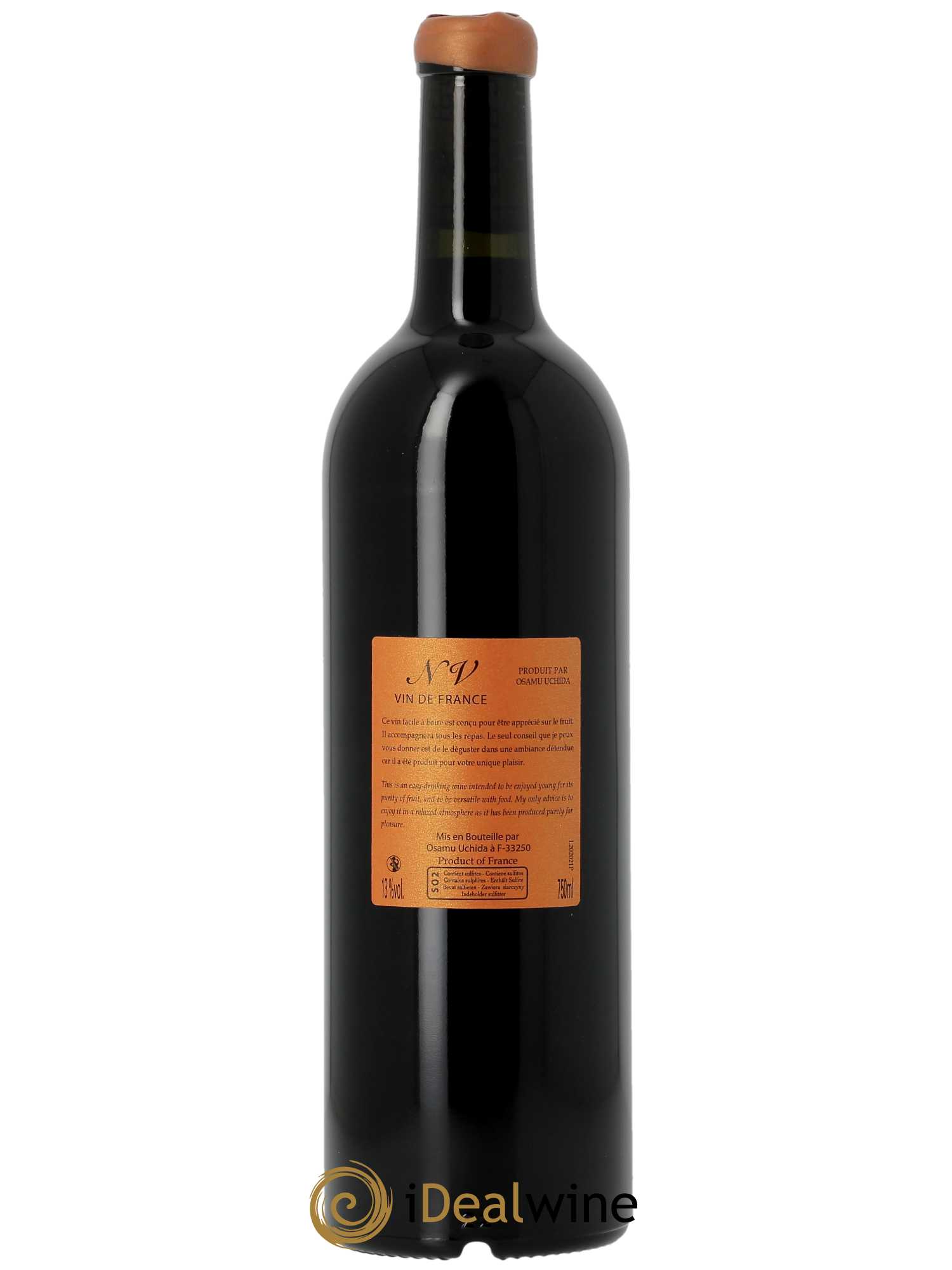 Phéromone 2021 Osamu Uchida   - Lot de 1 Bouteille