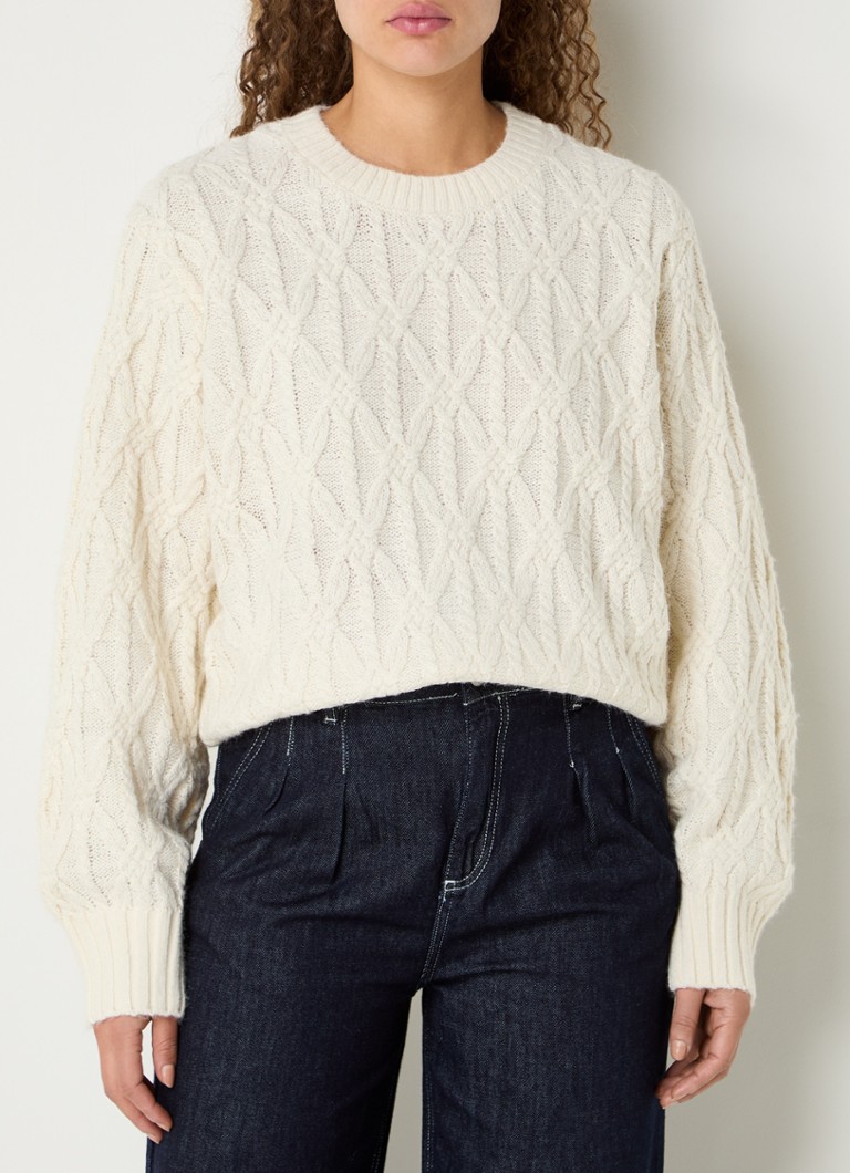 Sweter z okrągłym dekoltem w stylu French Connection