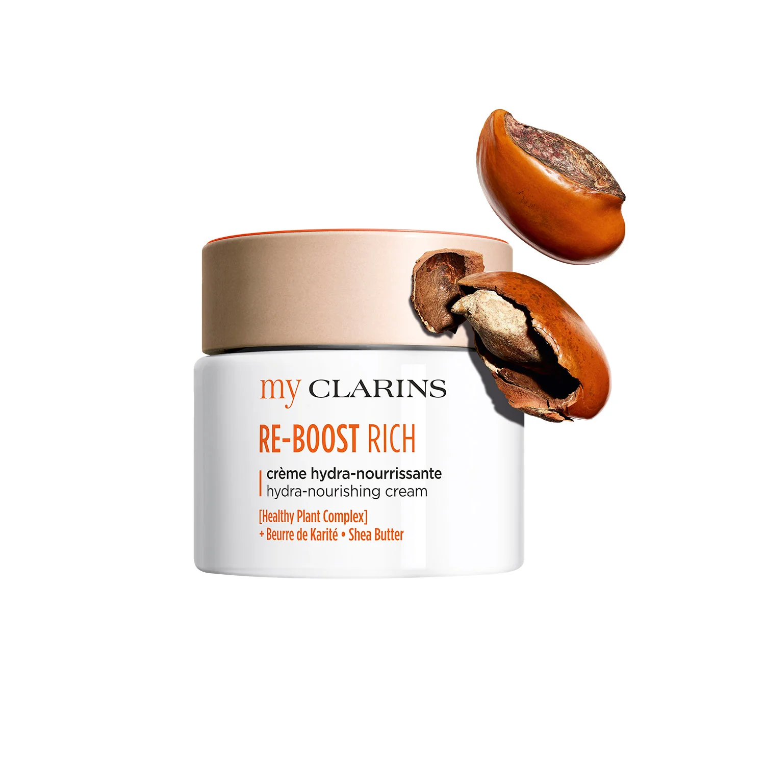 MY CLARINS RE-BOOST RICH Crème Hydra-Nourrissante - 24 Stunden pflegende Gesichtsbehandlung