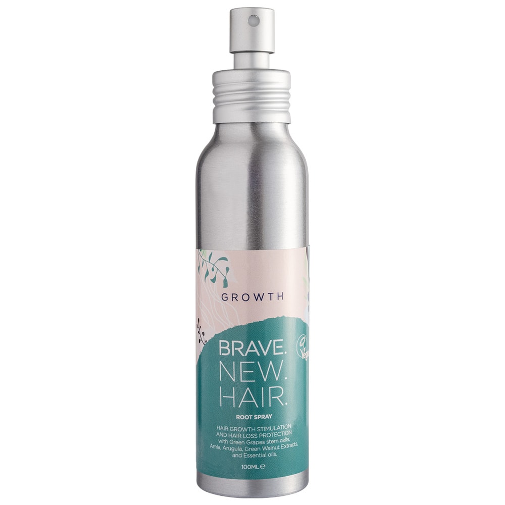 brave new hair Growth Spray racine - sérum pour favoriser la pousse et diminuer la chute des cheveux.