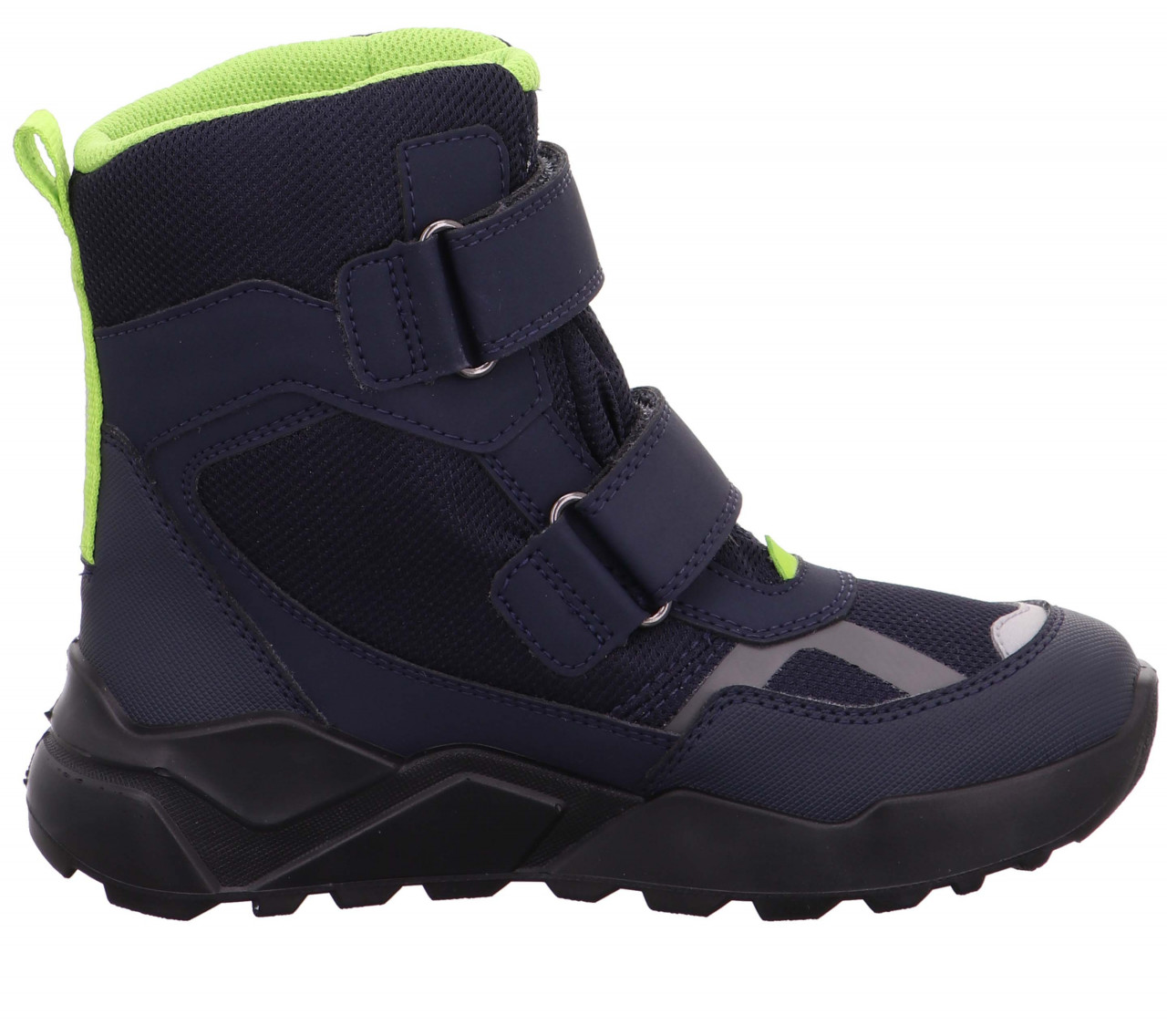 ROCKET - Blau/Grün Boots mit Klettverschluss