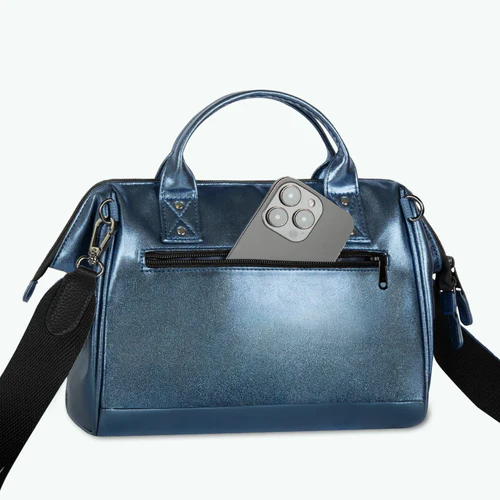 Crossbody Adventurer Larissa bleu marine