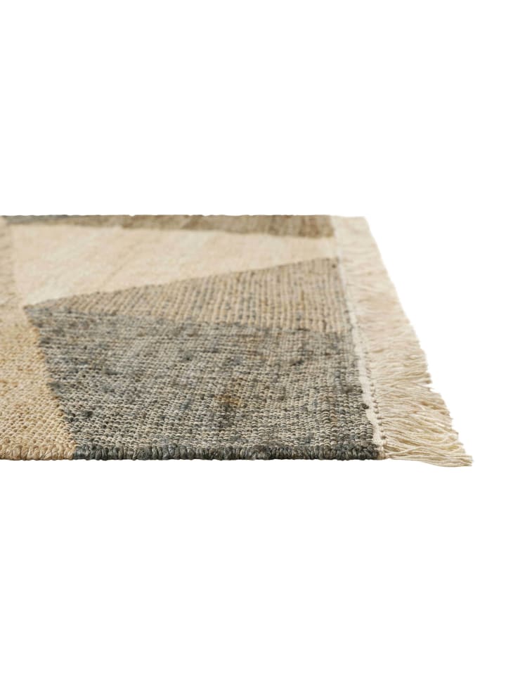 Green Looop Kelim Teppich Vincent in braun günstig kaufen
