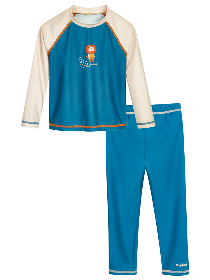 Playshoes 2tlg. Badeoutfit in Blau/ Creme günstig kaufen