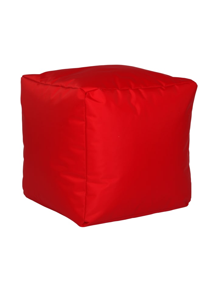 Linke Licardo Sitzwürfel Nylon rot 40/40/40 cm in Rot günstig kaufen 40 x 40 cm
