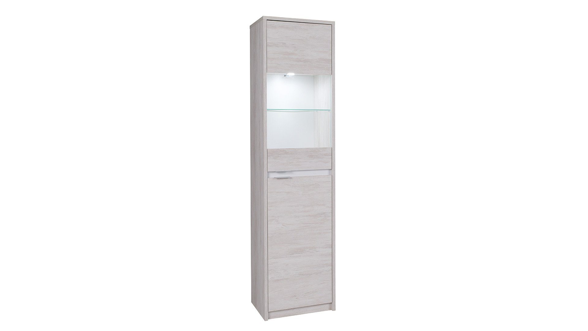 Stylefy Wohnwand Sammy, (Set (5-St), Wohnmöbel), 5-teilig, inkl. LED-Beleuchtung, variabel stellbar, FSC-Zertifizierung, Modern Design
