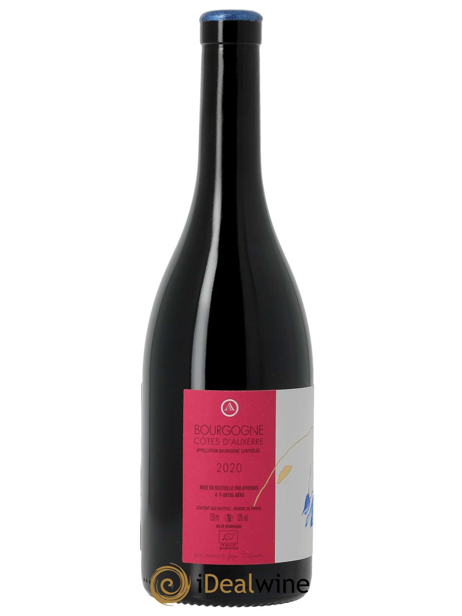 Bourgogne Côtes d'Auxerre Château de Béru  2020 - Lot de 1 Bouteille
