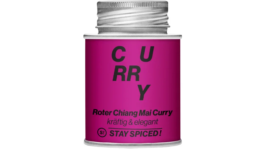 STAY SPICED! Gewürzmischung Roter Chiang Mai Curry 70 g
