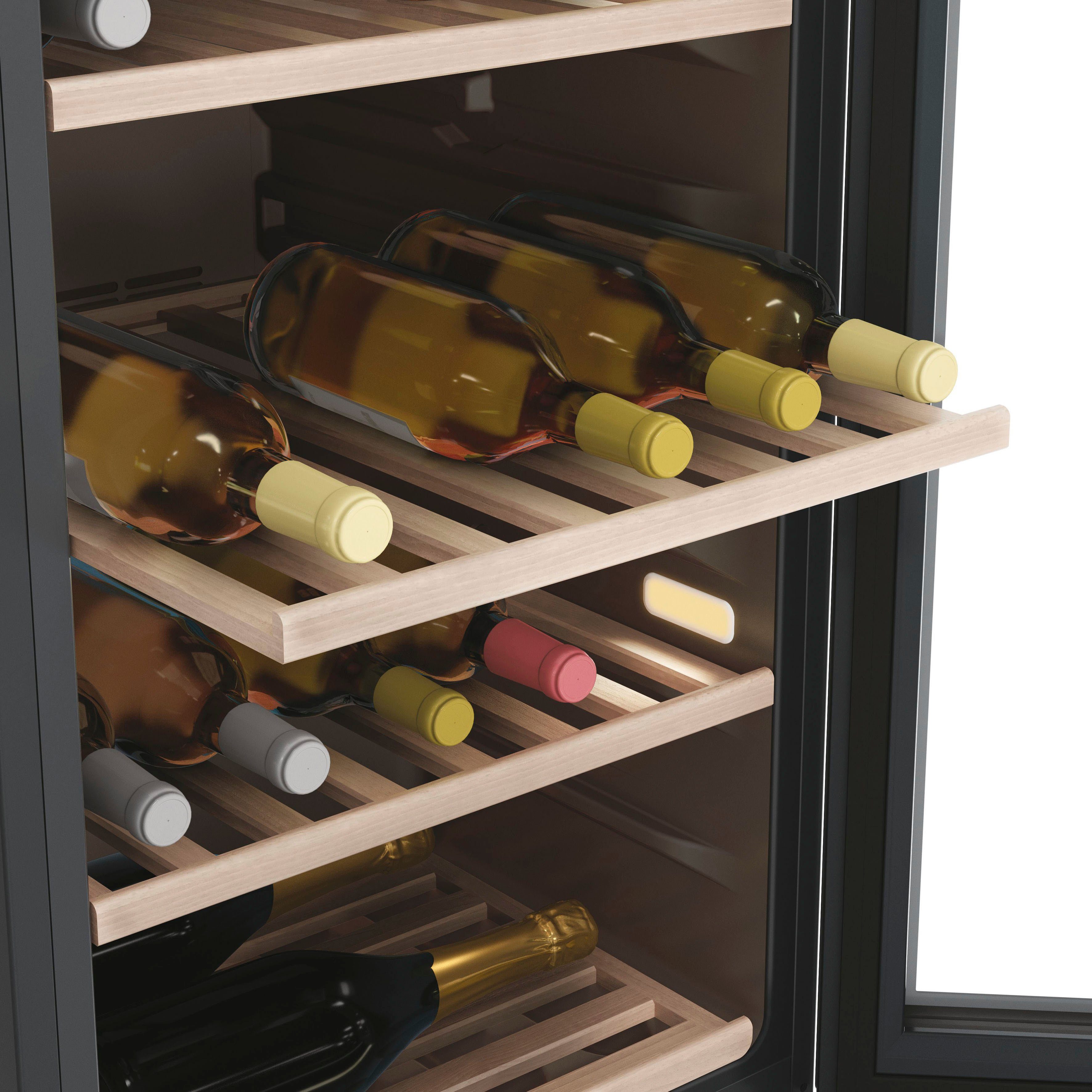 Haier Weinkühlschrank HWS77GDAU1, für 77 Standardflaschen á 0,75l