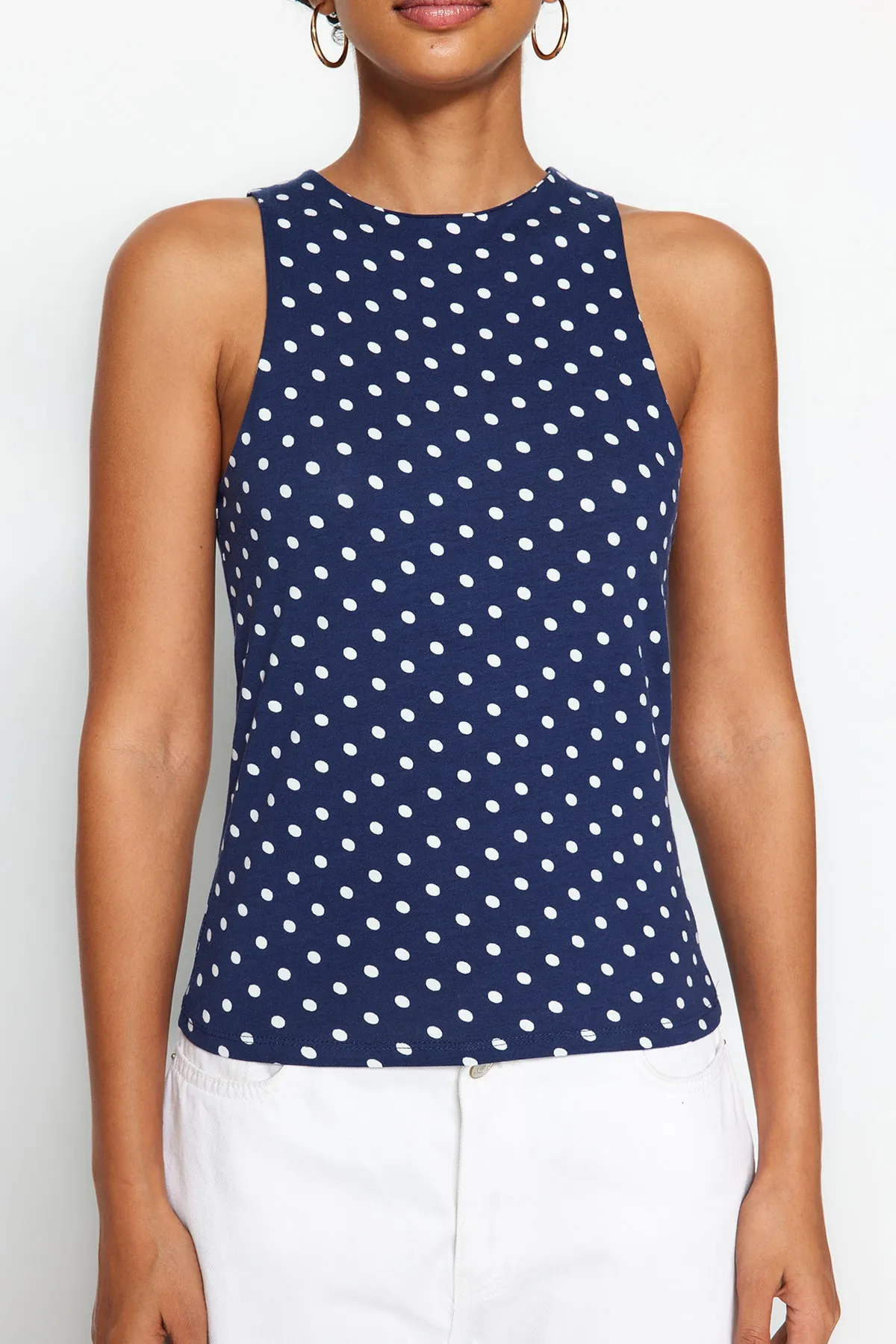 Trendyol Collection  Unterhemd - Dunkelblau - Slim Fit