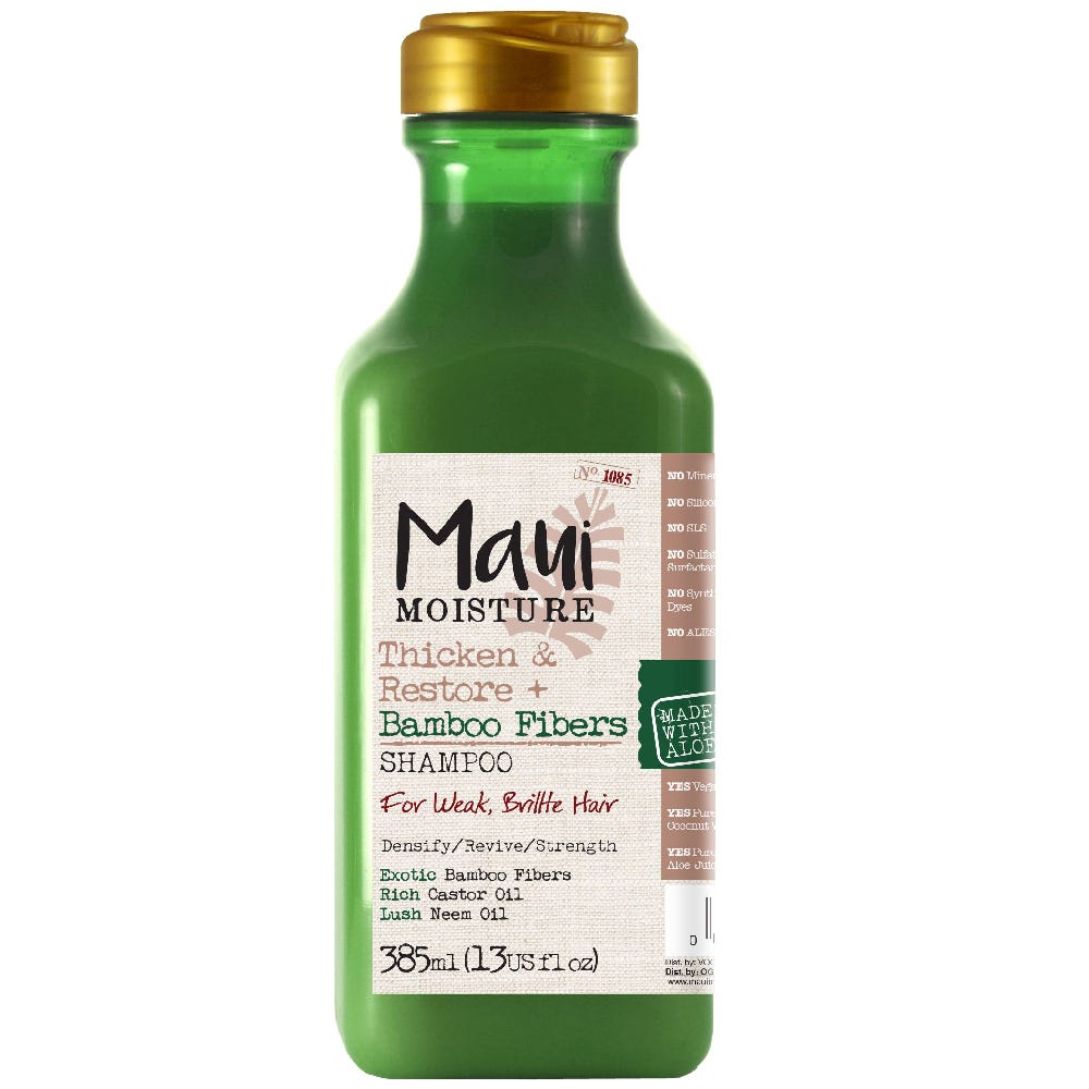 Maui Moisture Thicken & Restore Bamboo Fiber Shampoo 385 ml
