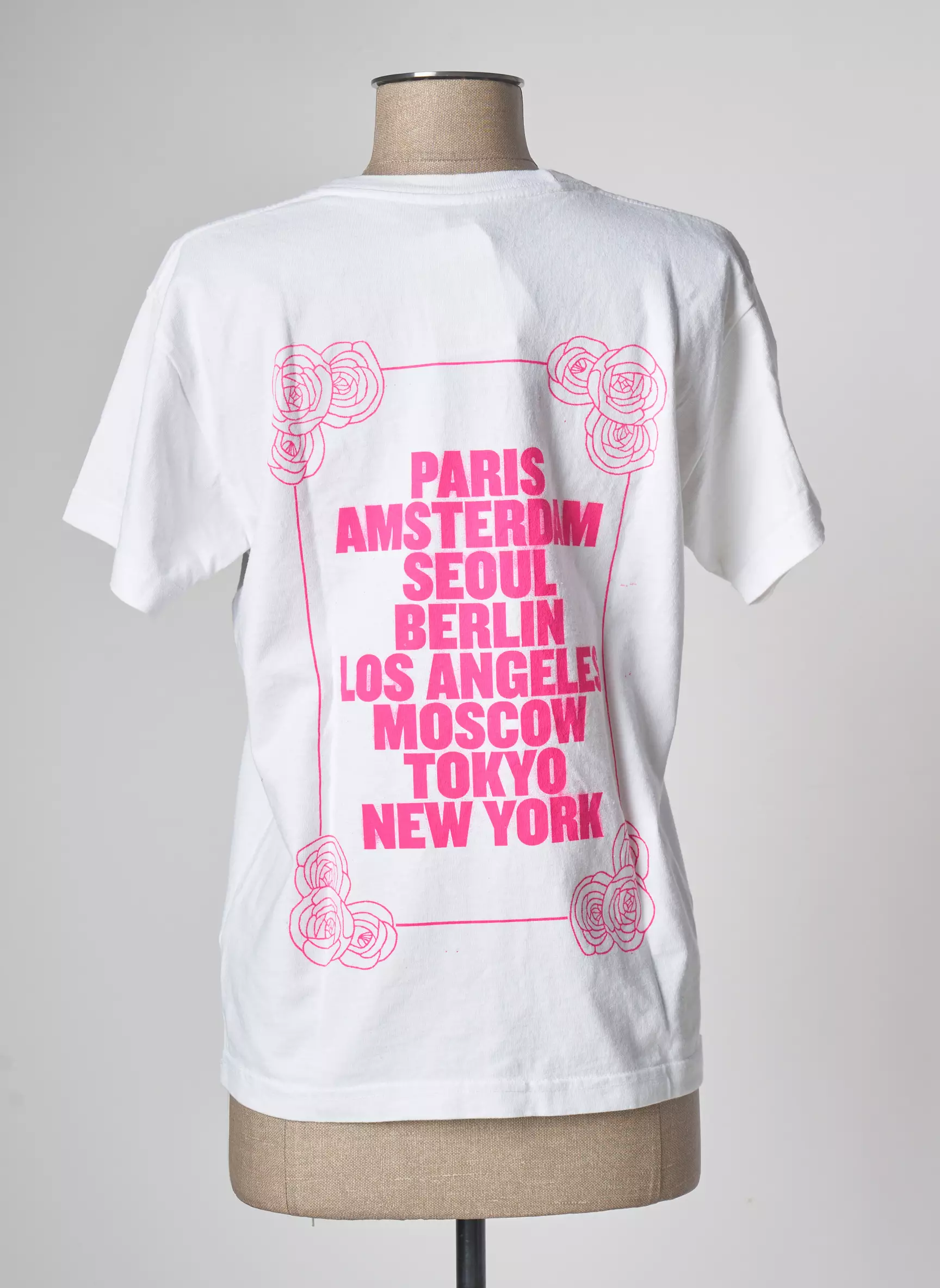 Obey Tshirts Femme couleur blanc