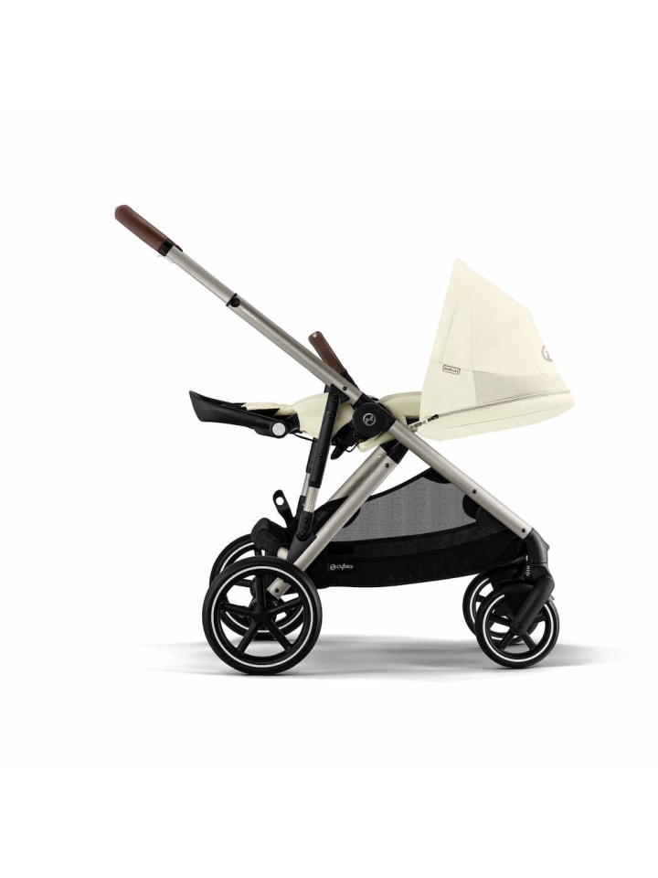Cybex Cybex Gazelle S Kinderwagen - Farbe: Seashell Beige / Gestell Taupe günstig kaufen onesize