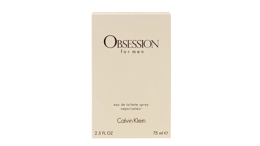 Calvin Klein Obsession for Men Eau de Toilette 75 ml