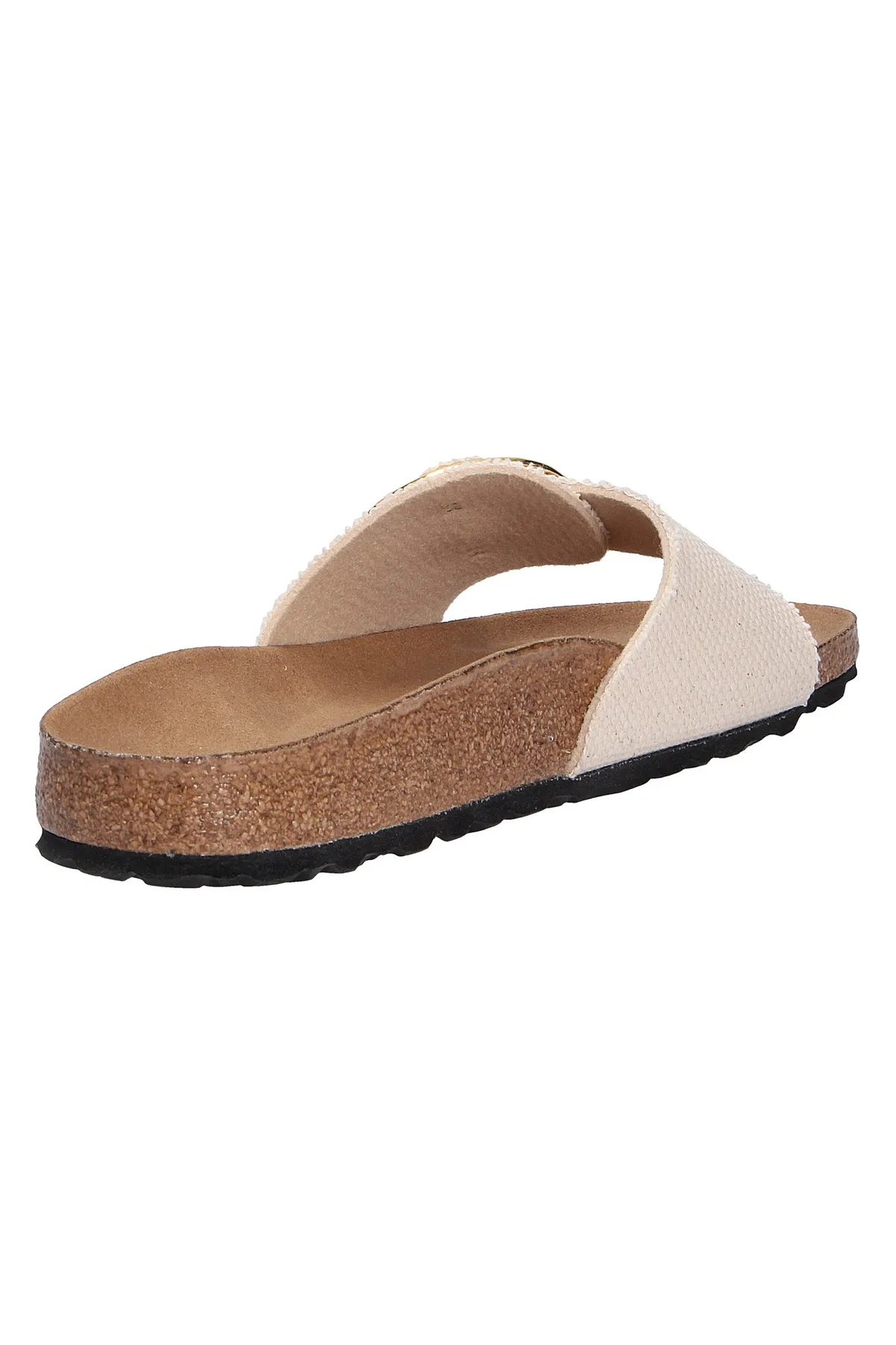 Birkenstock  Pantolette - Beige - Flacher Absatz