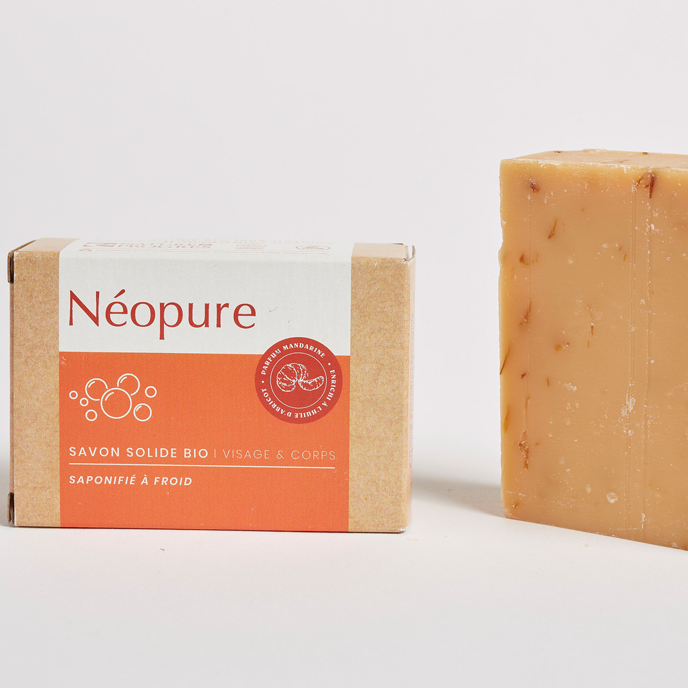 néopure Savon SAF Bio - Mandarine Savon visage & corps 100g