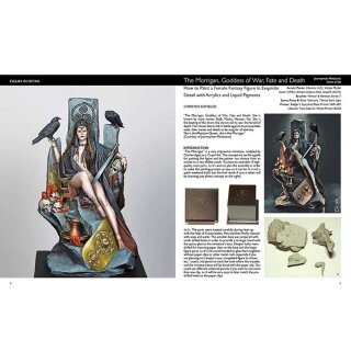 Scale Modelling Manual Vol.3 - How to paint a female Figure in exquisit Detail with Acrylics & Liquid Pigments (EN)