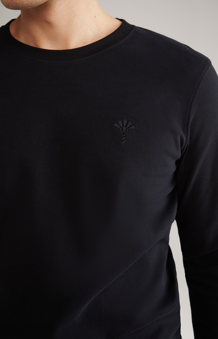 Loungewear Longsleeve in Schwarz