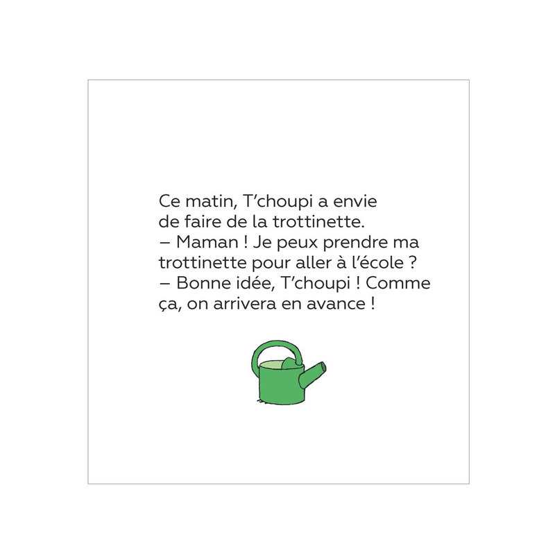 Livre T'choupi fait de la trottinette - Nathan Jeunesse