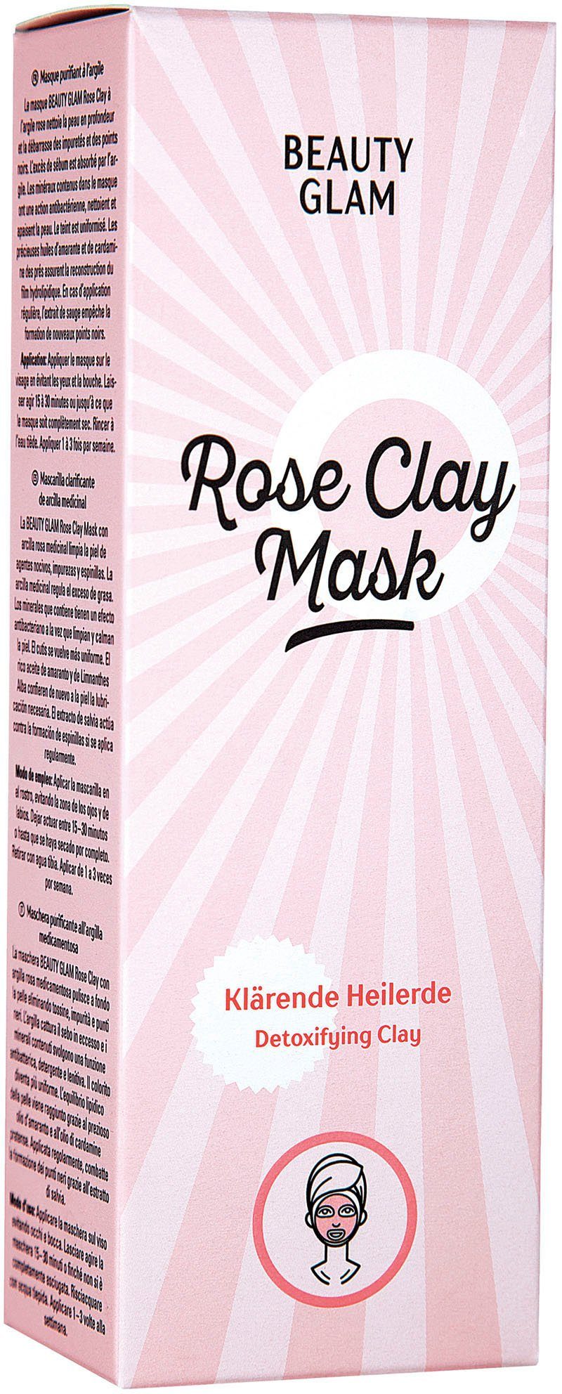 BEAUTY GLAM Gesichtsmaske Beauty Glam Rose Clay Mask