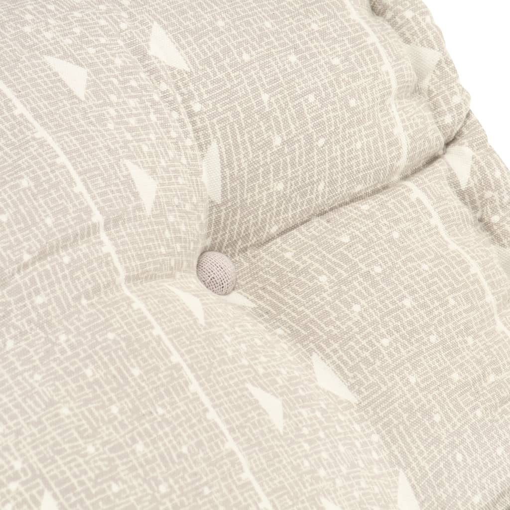 Klappmatratze 297477, möbelando, 76 cm hoch, (LxBxH: 70x60x76 cm), aus Baumwolle in Beige