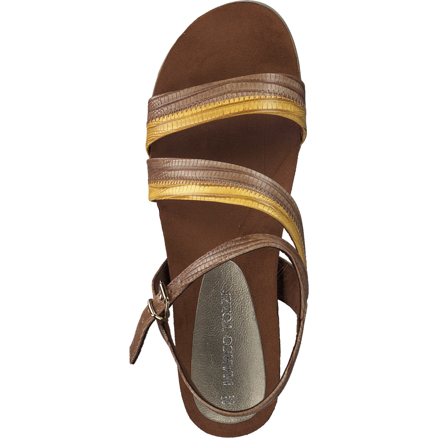 Marco Tozzi 28515, Klassische Sandalen, Damen, cognac