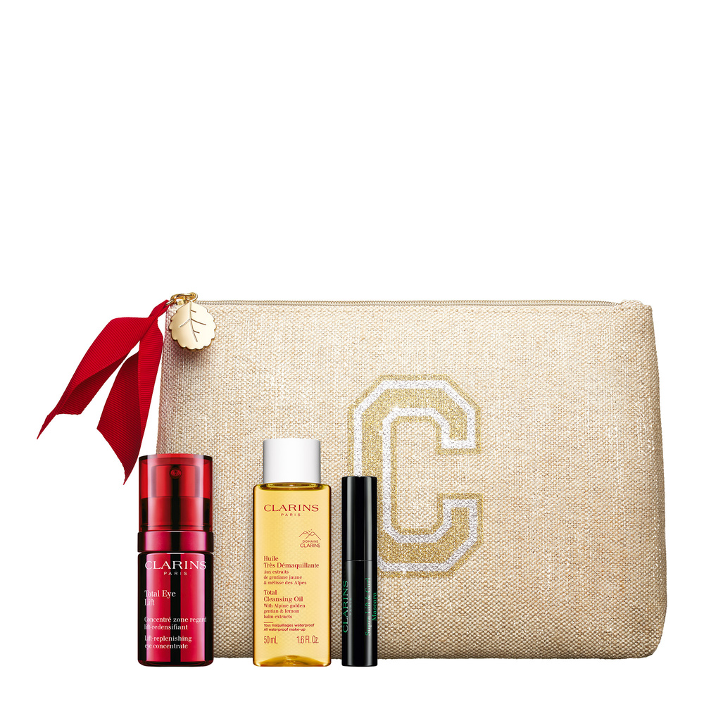 Clarins Coffret Total Eye Lift  Coffret Noël Soins Yeux anti-âge, anti-rides