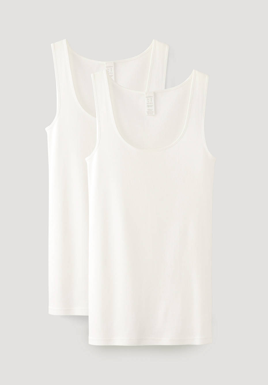 Tanktop PureDAILY im 2er-Set aus reiner Bio-Baumwolle