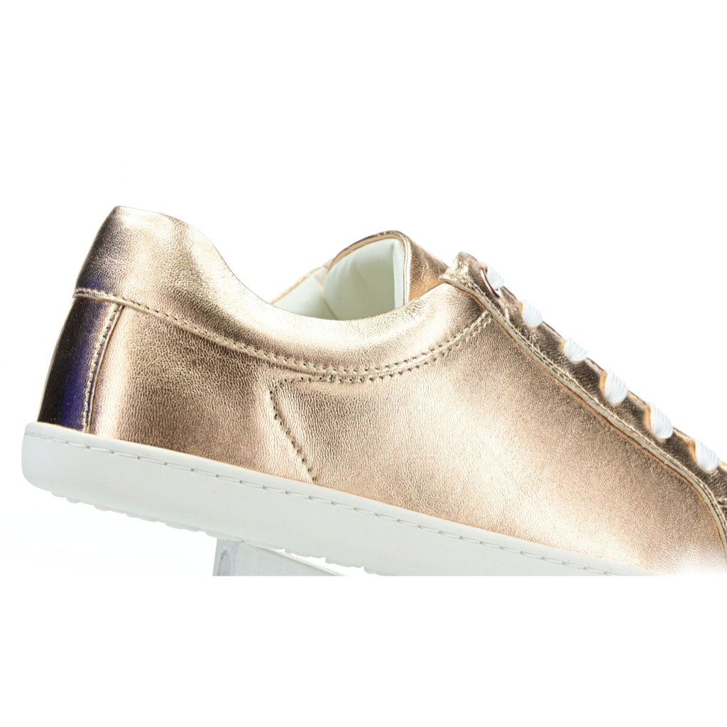 Shapen Feelin Uni Rose Gold Leather Barfuß-Halbschuhe