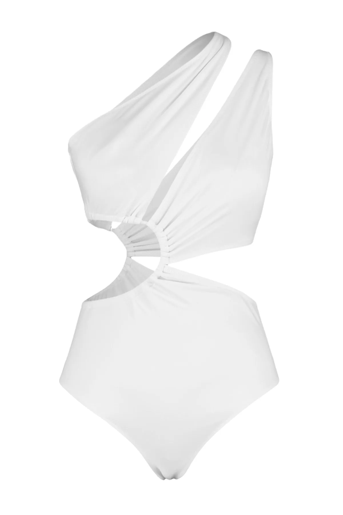 Trendyol Collection  Ecru Single Shoulder Tunnel Regular Mayokini TBESS23MA00206