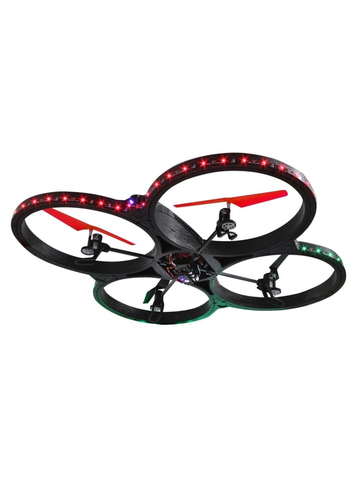 Jamara Flyscout Drone AHP  2,4GHz Kompass/ LED/ Kamera in Mehrfarbig ab 8 Jahre günstig kaufen onesize
