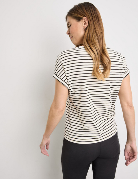 Gestreiftes Kurzarmshirt