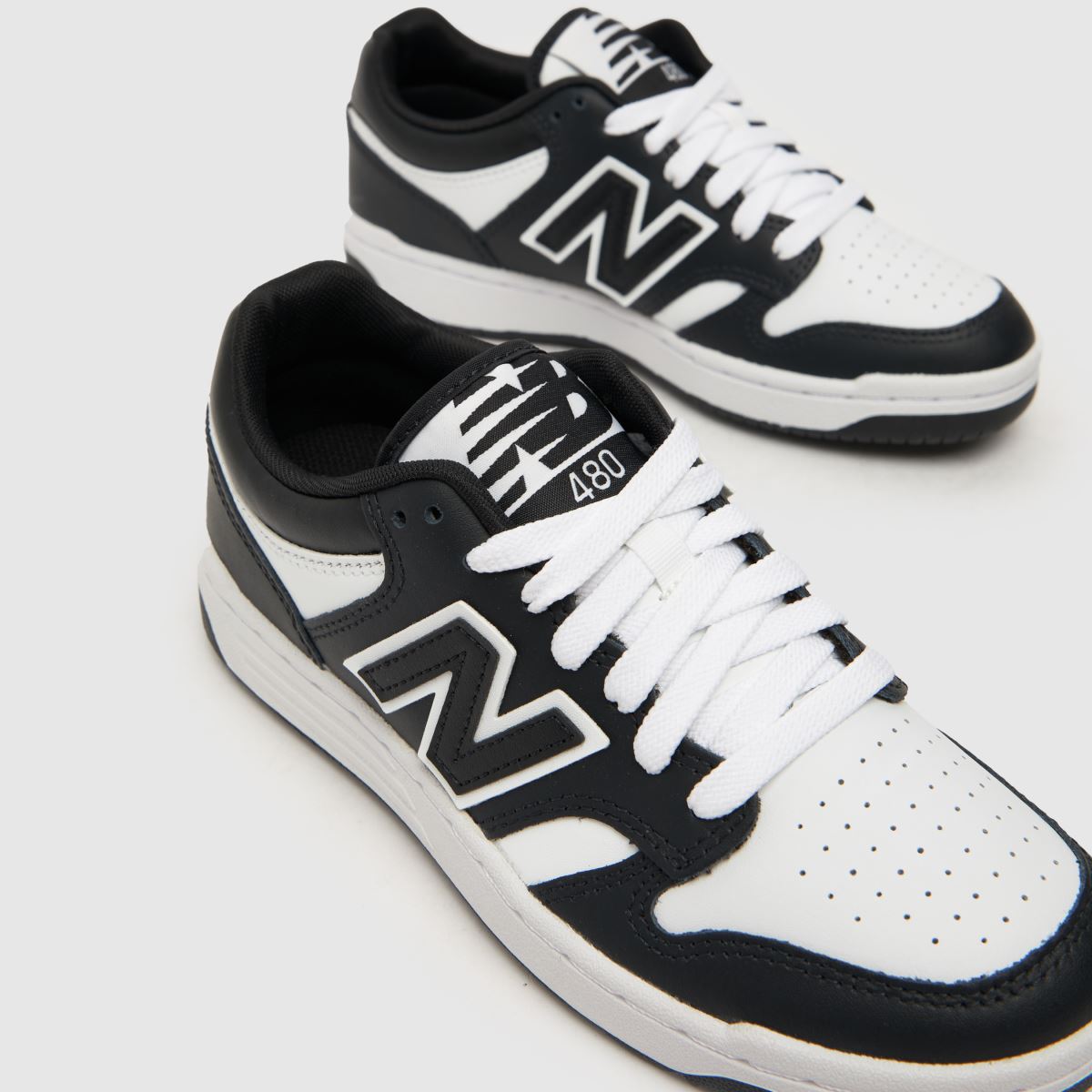 New Balance fekete-fehér 480 ifjúsági cipő