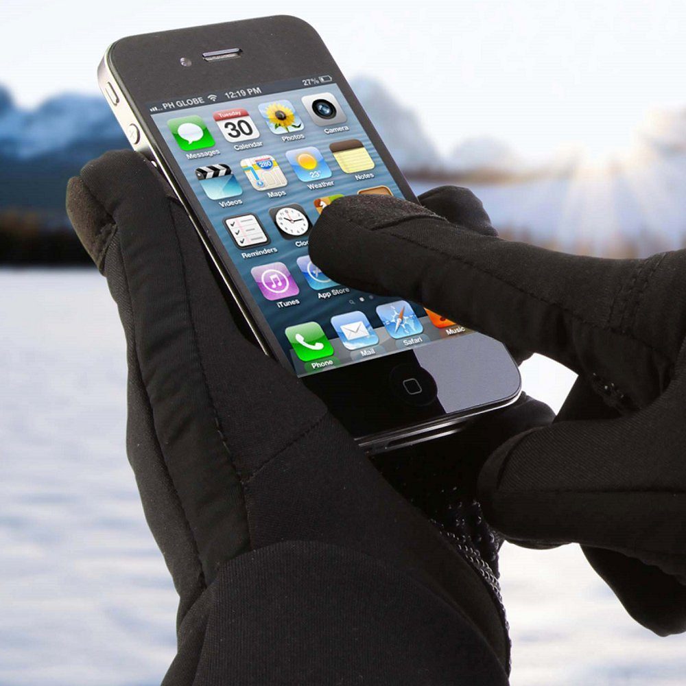 Thermo Winter-Arbeitshandschuhe Thermo Gloves Touch Screen beheizbare Handschuhe