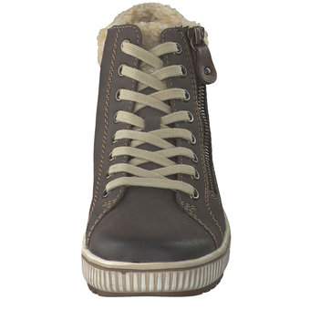 Remonte Schnürstiefelette in grau