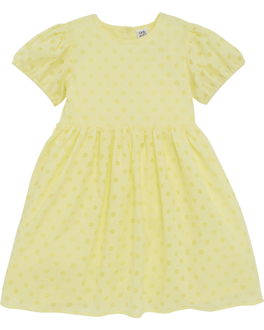 Kleid Ausbrenneroptik