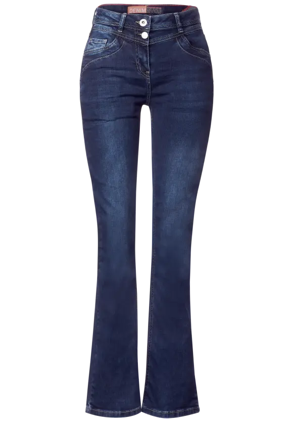 CECIL Slim Fit Jeans mit Bootcut