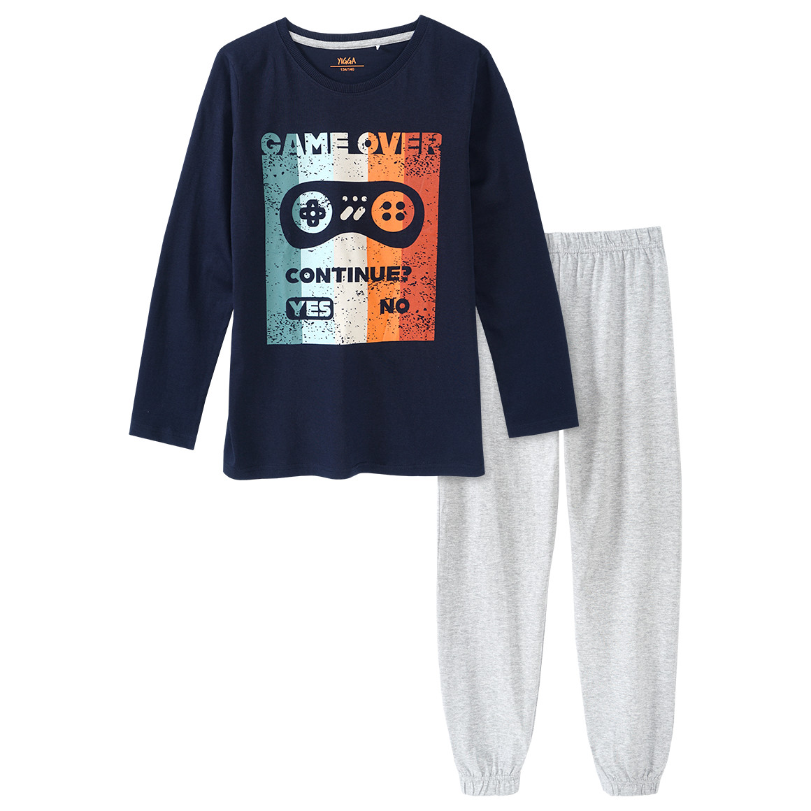 Jungen Schlafanzug mit Gaming-Print