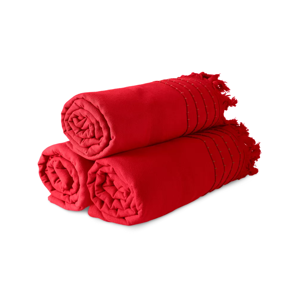 Serviette de hammam en coton House of Rituals, 1 serviette de hammam en coton 100 x 200 cm
