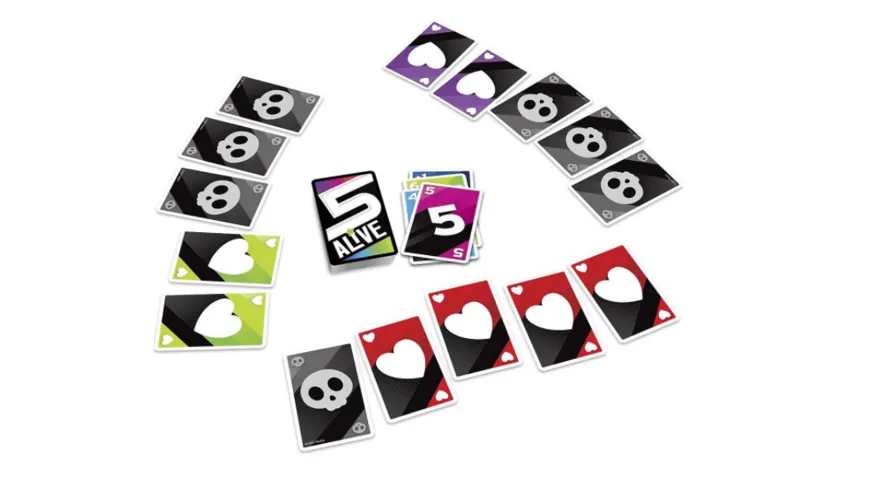 Hasbro Gaming - Five Alive Kartenspiel