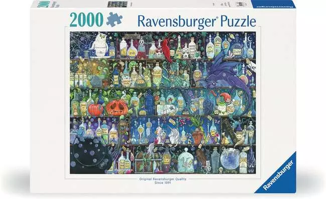 Puzzle 2000 Teile - Der Giftschrank