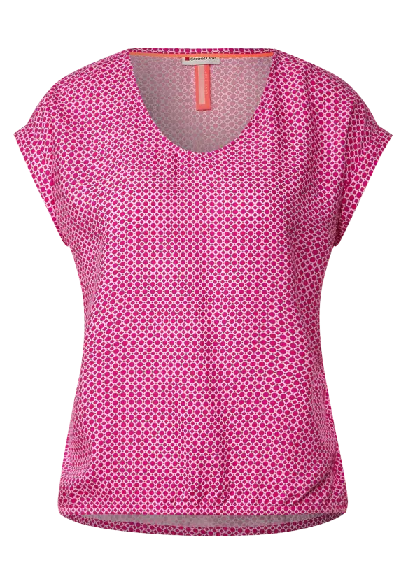 Street One Bluse mit Minimalmuster