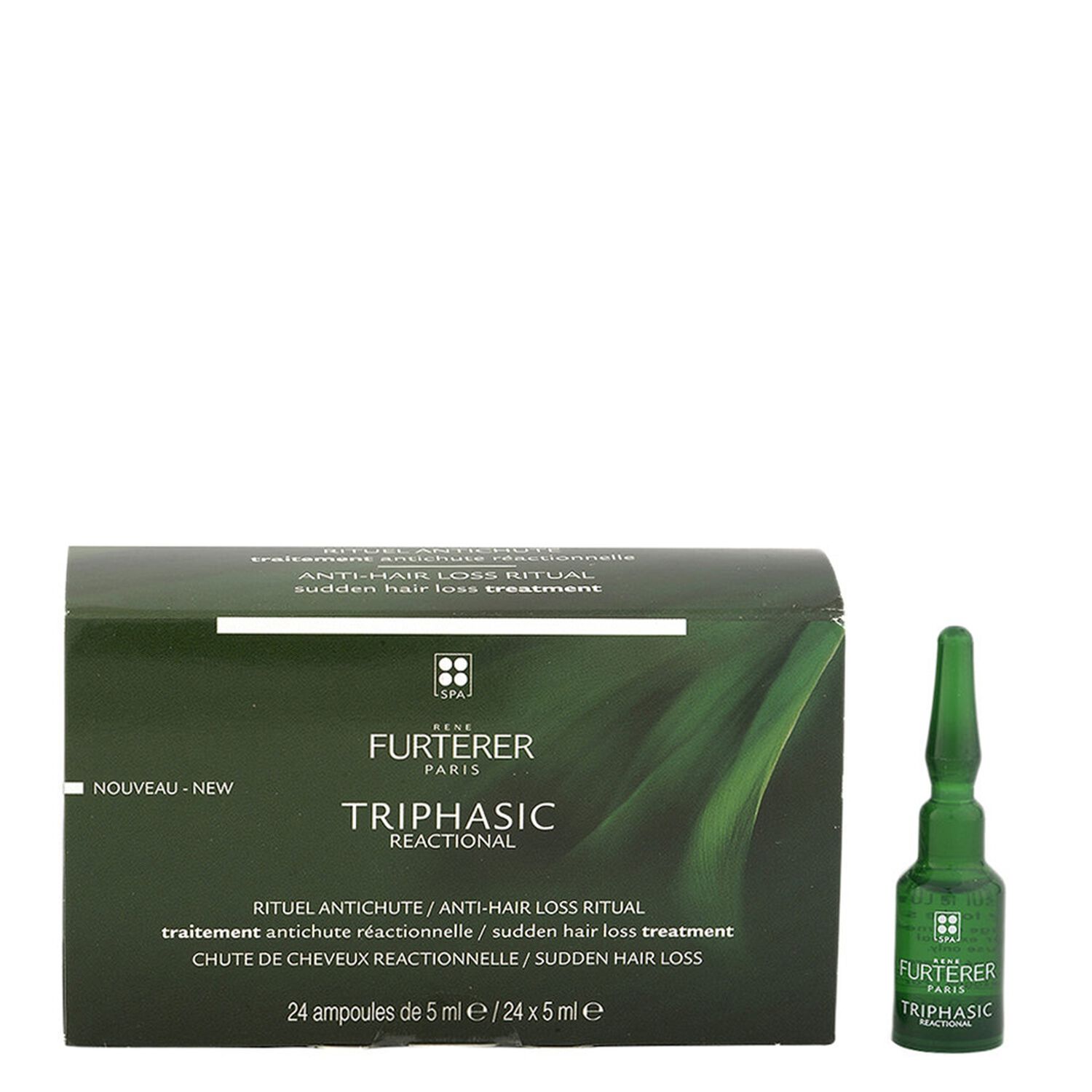 René Furterer Traitement Anti-Chute Triphasic Reactional - 24x5 ml