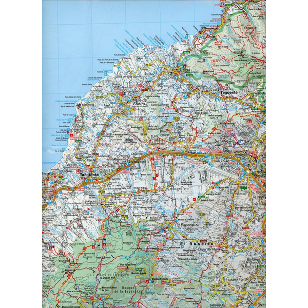 KuF Outdoorkarte Teneriffa 1 : 60 000 - Wanderkarte