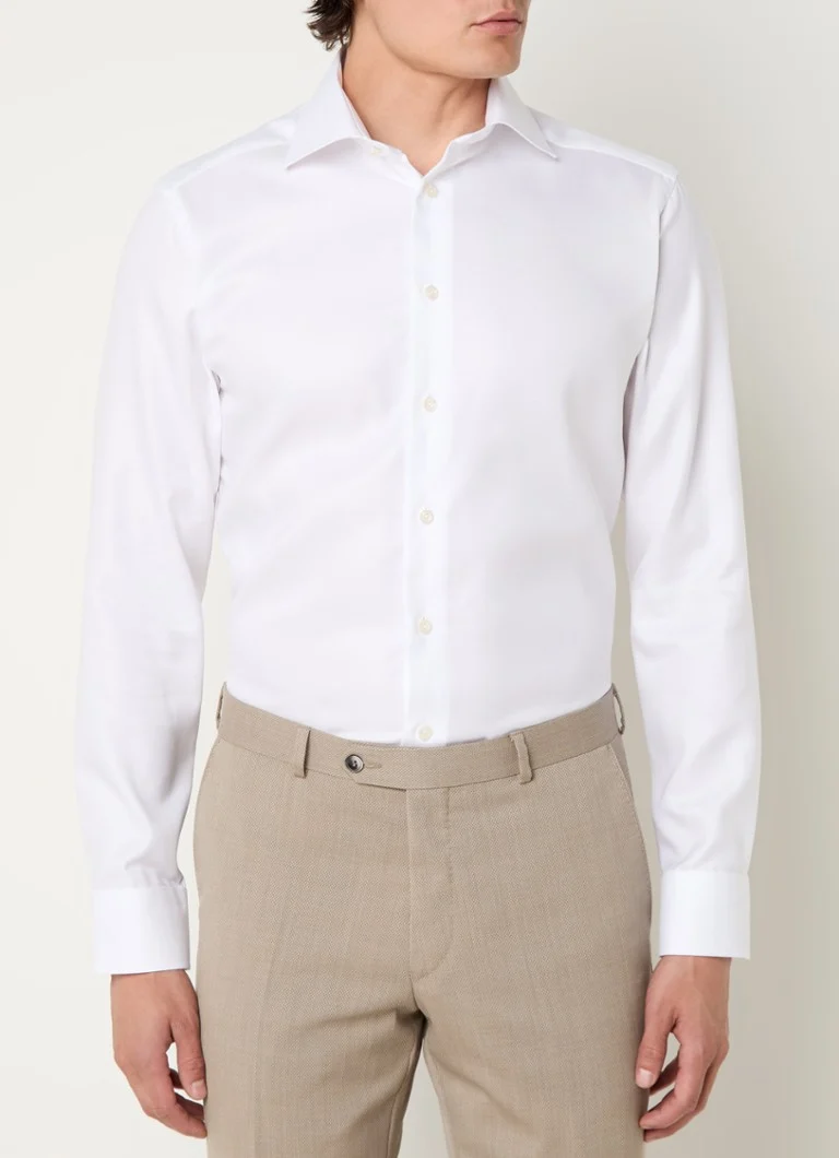Košile Eton Slim fit s texturou